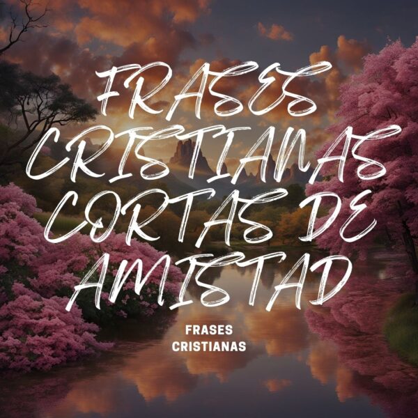 FRASES CRISTIANAS CORTAS DE AMISTAD