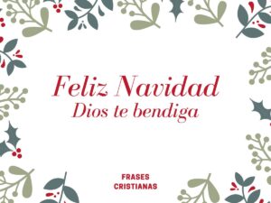 Feliz Navidad bendiciones